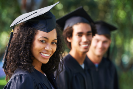 Black girl graduate